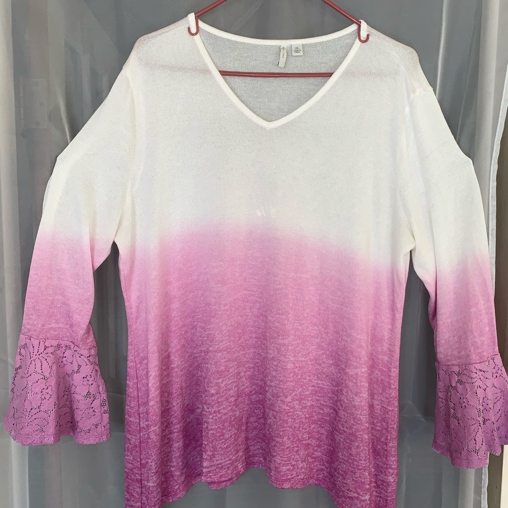Cato open shoulder top